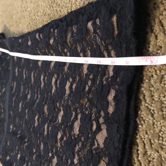 Black Lace Cocktail Dress - Picture 5 of 8